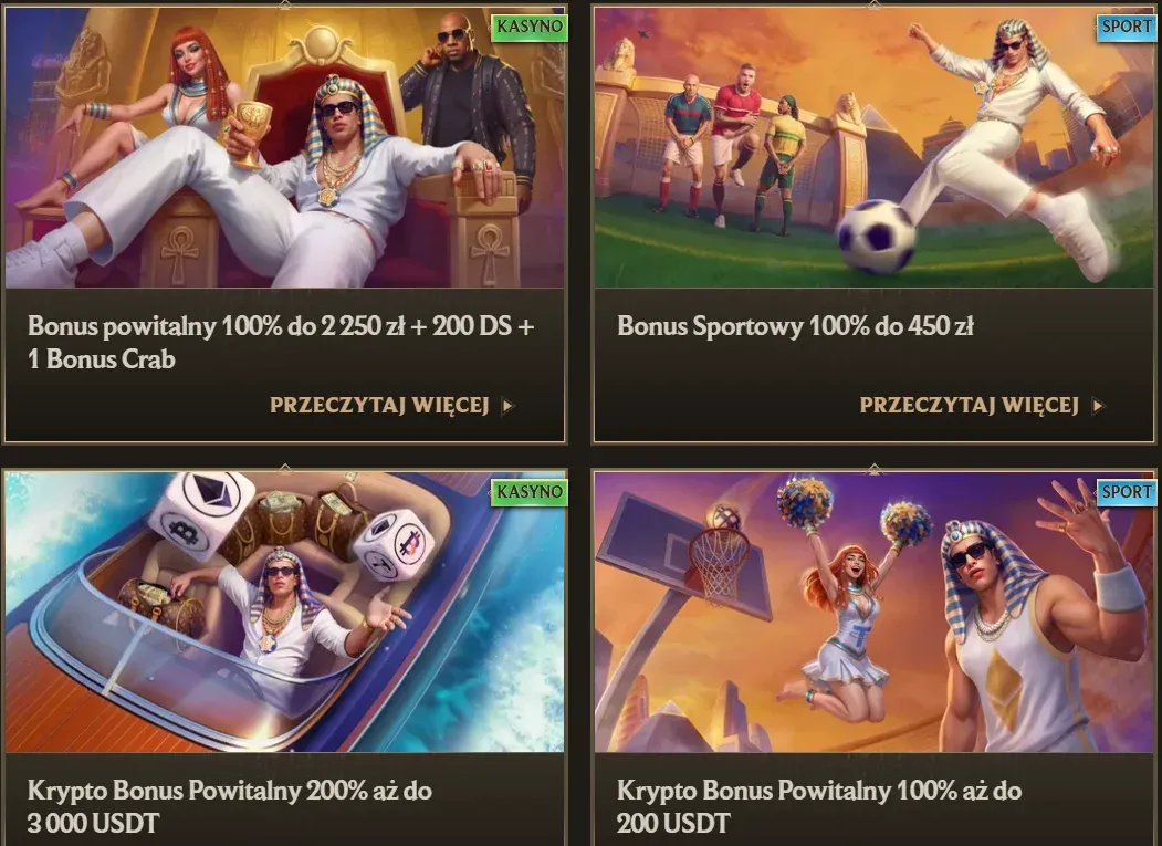 bonusy w Realz Casino